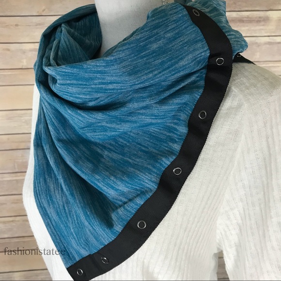 NWT LULULEMON VINYASA SCARF HEATHERED TOFINO HTOF - Picture 2 of 7